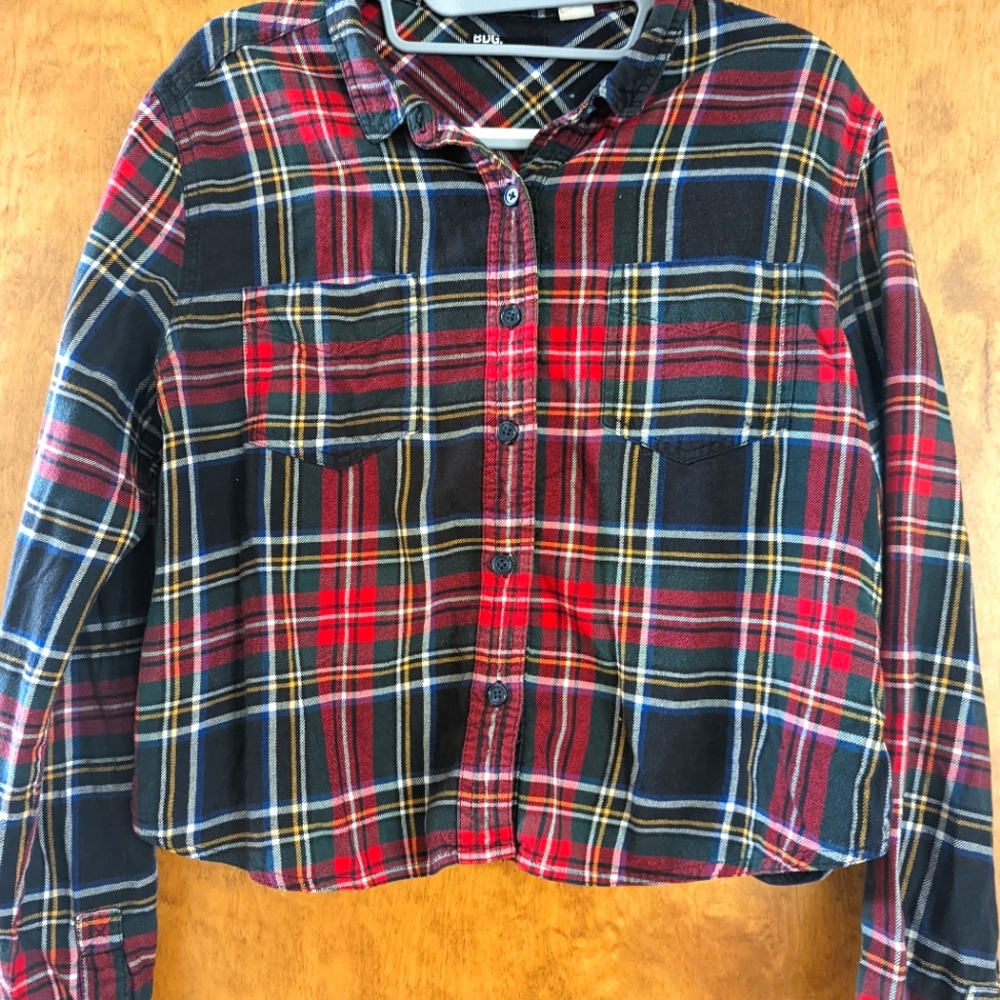 BDG Cropped Flannel